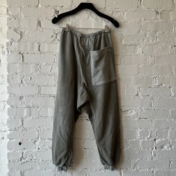 FREECITY Large Sunfades Pocket Sweatpants-Shrooms XS-S oversized $298 - Picture 3 of 7